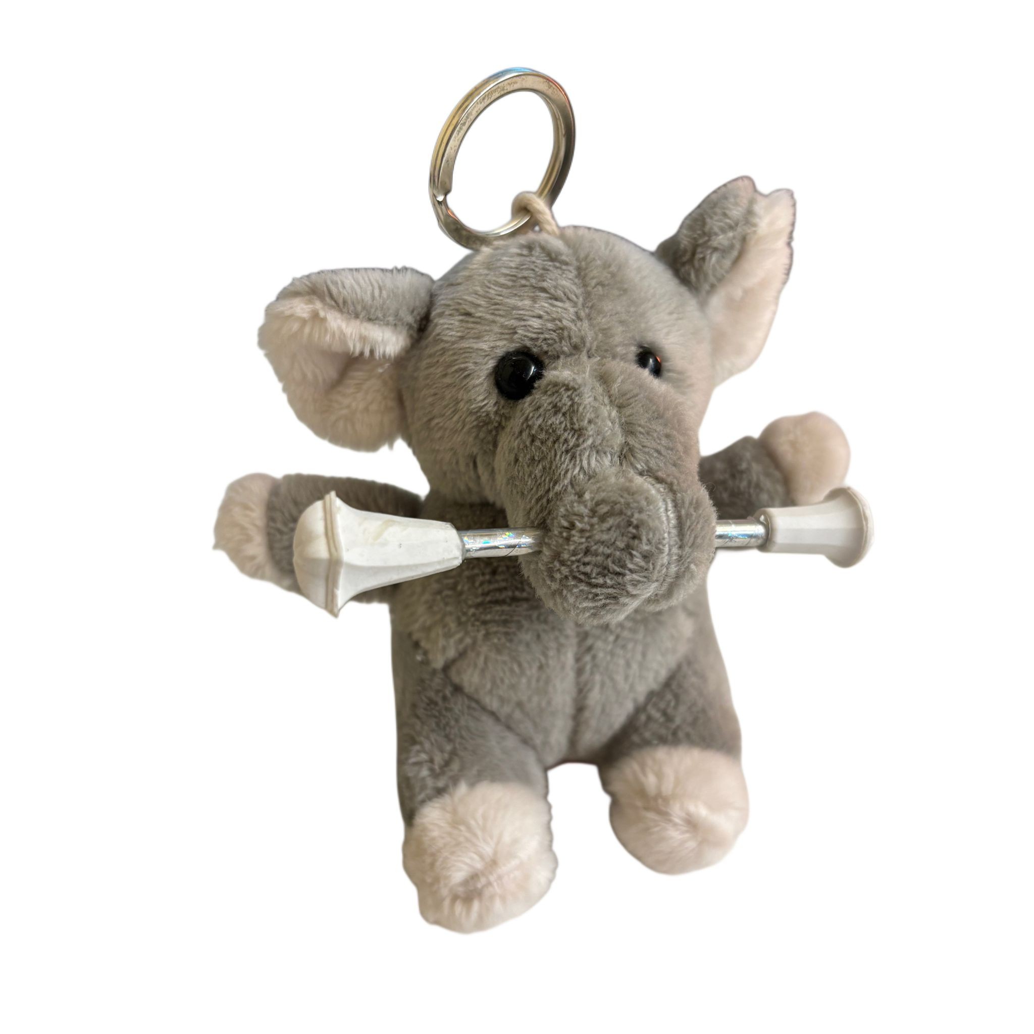 Soft Toy keychain Twirling Baton JIMBO Elephant